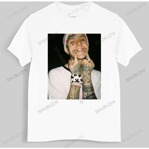 Cotton tshirt men summer tees Hip Hop Man Lil Peep T Shirt Comfortable Cotton T-Shirt Funny Top Tees Mens Tshirt
