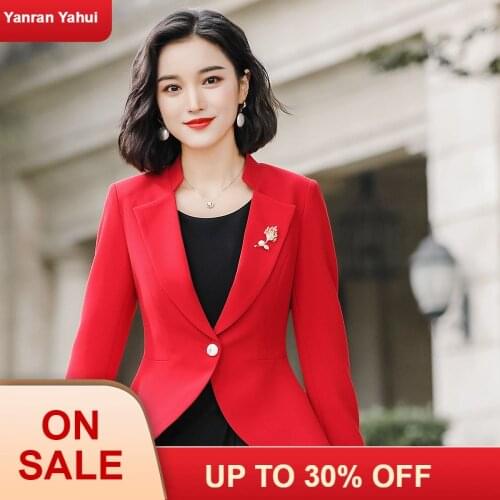 Womens Design Sense of Suit and Coat women blazer women blazers and jackets plus size blazer feminino
