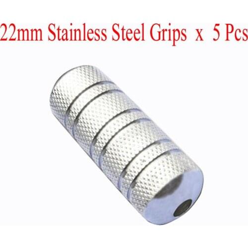 22MM Tattoo Stainless Steel Grip With Back Stem Tattoo Grips Supply 305-1