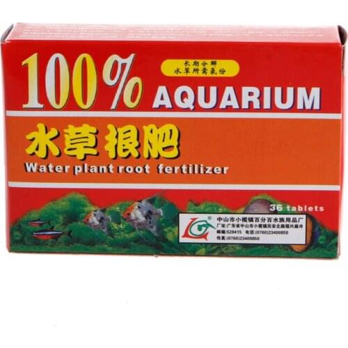 36pc/Box Aquarium Fish Tank Aquatic Cylinder Water Plant Root Fertilizer Tablets 97BB