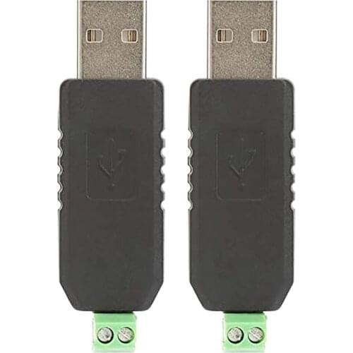 5 USB to RS485 Converter Adapter Modules Adopt CH340 Chip, Compatible with for Win8 / Win7 / Linux / XP / Vista