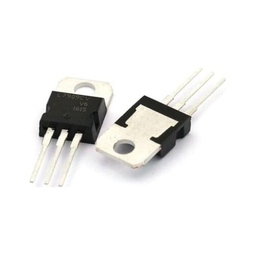 Free Shipping 50pcs L7909CV L7909 7909 Voltage Regulator IC +9 Volts 1 .5Amp TO-220