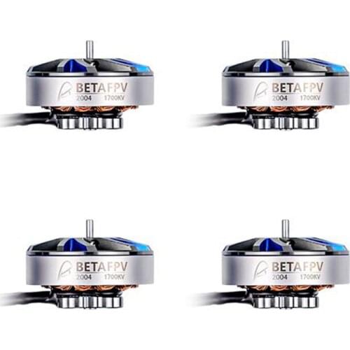 BETAFPV 2004 1700KV 3000KV Brushless Motor 4S Lipo Battery for X-Knight Digital VTX TWIG ET5 Toothpick Quad Drone 4-5" Frame Kit
