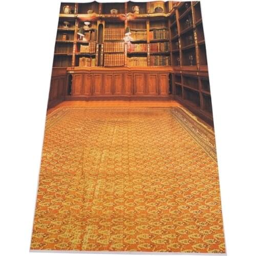 Hot Retro Study Library Books Shelf Photography Photo Background Backdrop Prop 3X5FT