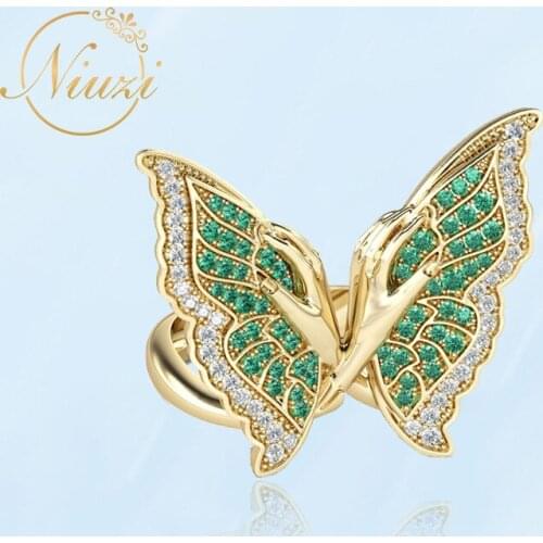 Женские серебряные кольца Niuzi China At AliExpress