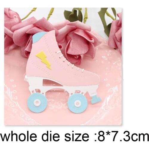 2021 New Metal Cutting Dies Cut Die Mold Skates Christmas Decoration Scrapbook Paper Craft Knife Mould Blade Punch Stencils dies