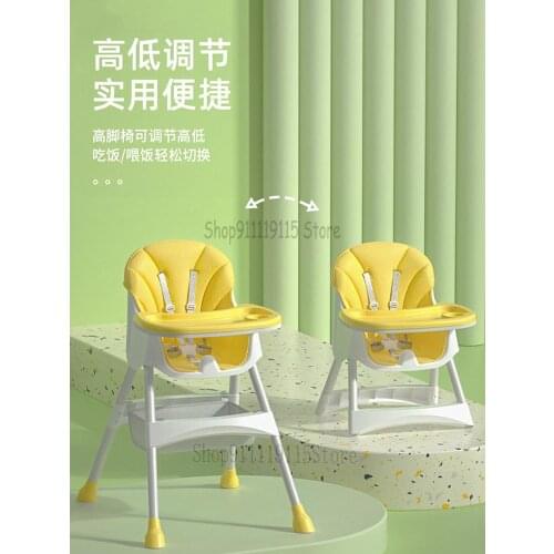 Baby Dining Chair Dining Table Baby Dining Chair Childrens Learning Stool Portable Household Multifunctional