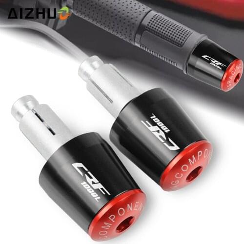 Motorcycle Handlebar End Grips Hand Cap Hand Bar End 7/8"22mm For HONDA CRF1000L Africa Twin 2015-2018 16 17 CRF 1000L CRF1000 L