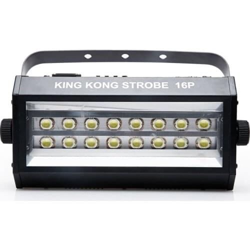 New DMX Sound Control 16LEDs Floodlight Party Disco DJ Bar Light Music Show Projector White Bright Effect laser disco light