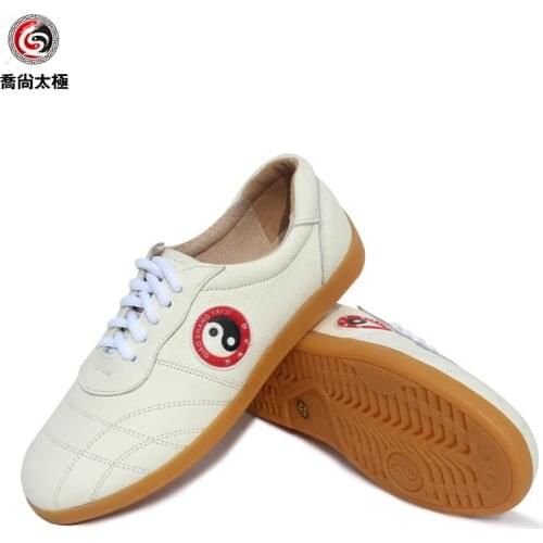 Tai Chi Shoe Martial Art Shoes Ox Tendon Soft Bottom Cowhide Inside And Outside Full Skin kung fu Shoe