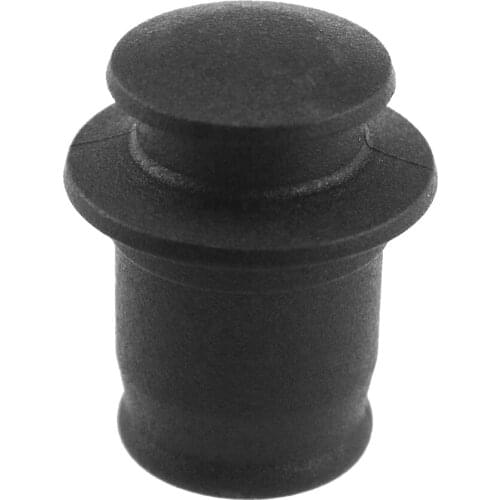 Pack of 3 PCS ABS Plastic 12V Car Cigarette Lighter Socket Plug Dust Covers Cap Fit for Lighter Socket Size: 0.83-0.87 Black
