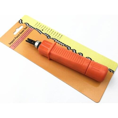 Insert tools Taiwan Sanbao HT-314B wire cutter wire network telephone patch panel module hit pliers wire cutter Crimping gun