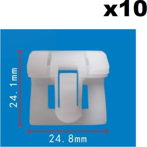 10pcs For Honda Glass Window Clamp