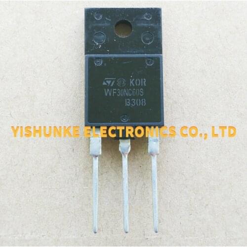 5PCS WF30NC60S STGWF30NC60S TO-3PF MOSFET TRANSISTOR 30A 600V