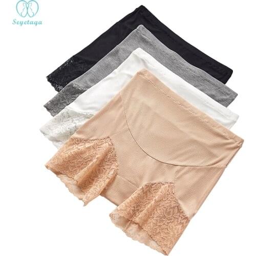 9927# Summer Thin Cotton Lace Maternity Belly Panties Underpants Clothes for Pregnant Women Pregnancy Boxer Briefs Underwear