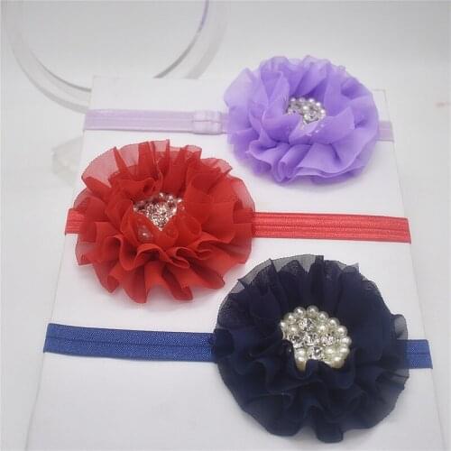 Korean Version Flower Childrens Accessories Princess Hair Decoration Childrens Bress Headdress Fashion Exquisite Lace Hair Car