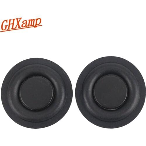 GHXAMP Round Woofer Passive Radiator 35.5MM 52MM 62mm 67mm 75mm Bass Vibration Resonance DIY For Home-made Low frequency 2PCS