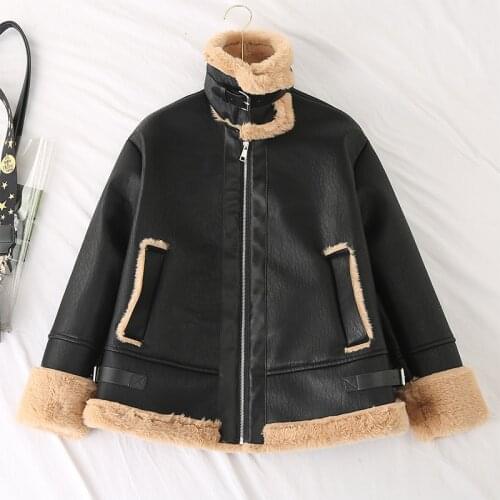 Black Plus Size Jackets 5XL Loose Large Jackets for Women Winter Warm Thick Turtleneck Pockets Polyster Short Korean Style Coats