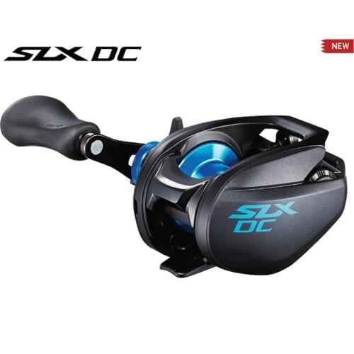 100% Original Shimano Slx DC 150 150HG 151 151HG 151XG 151XG Low Profile Reel Gear Ratio DC Brake 4+1BB Saltwater Reel