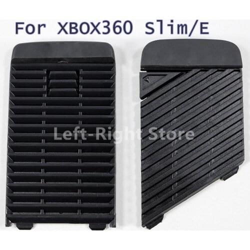 50PCS For XBOX 360 E Plastic Case Black HDD cover For Microsoft Xbox 360 Slim Hard Drive Cover