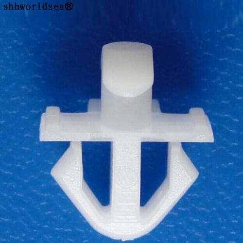 Shhworldsea auto plastic clips Door & Rocker Panel Moulding Clip for GM 1028754