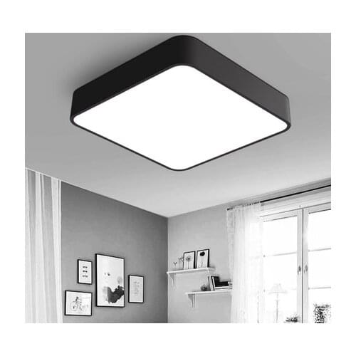 Modern simple creative LED rectangular bedroom living room dining room study room ceiling light