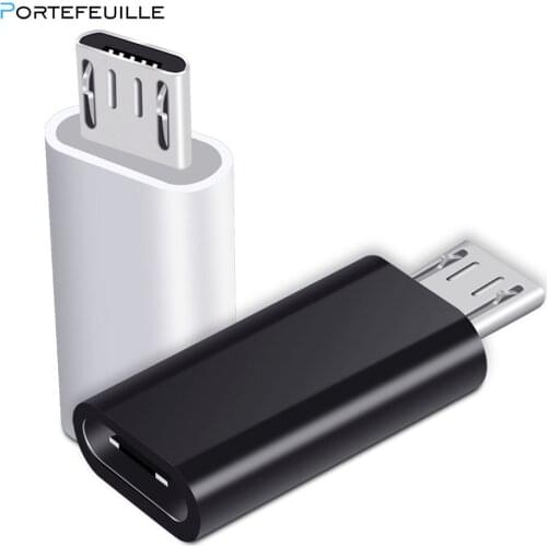Usb Type C Female Connector To Micro Usb 2.0 Male USB 3.1 Cable Charger Converter Data Adapter For Xiaomi Redmi Samsung Huawei