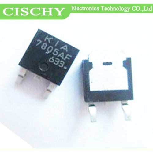 10pcs/lot KIA7805AF KIA7805 7805AF TO-252 In Stock