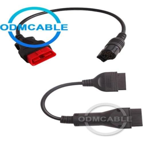 12PIN Cable Plus OBD2 16PIN Cable for Renault Can Clip Diagnostic Tool OBD II cable