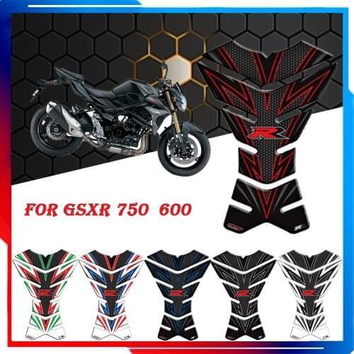 3D Motorcycle Tank Pad Protector Sticker Motocross Racing Tankpad Case for Suzuki GSXR 600 750 GSR750 GSR600 GSF