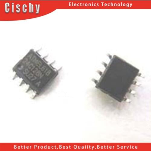 5PCS AT24C128N 24C128N 24C128 AT24N128 SOP-8