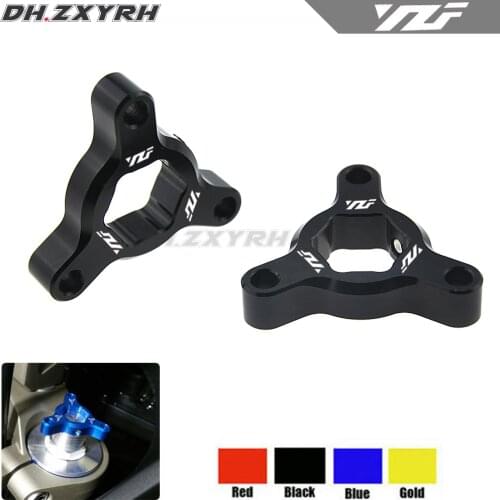 Motorcycle Accessories 17mm CNC Suspension Fork Preload Adjusters Four colors For YAMAHA YZF R6 del 1999-2004