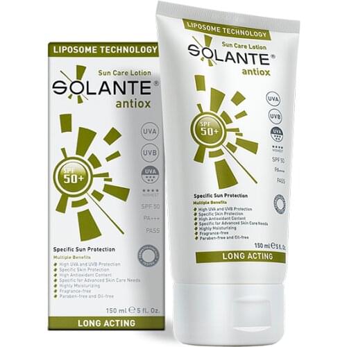 Solante Antiox Anti-Aging Sunscreen Spf 50 150 ml 386530613