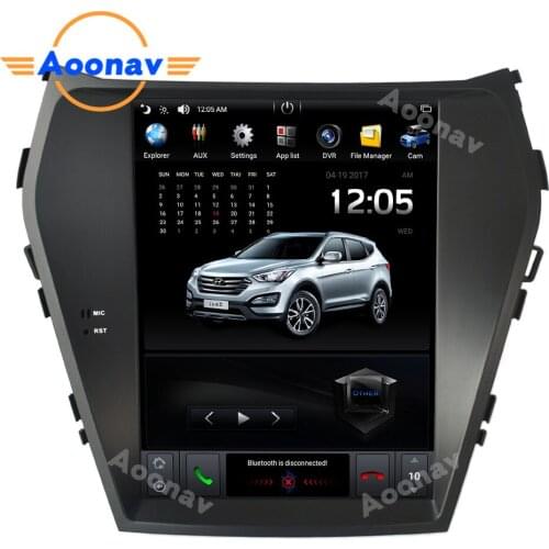 2din android car auto radio For Hyundai IX45/Santa fe 2013-2018 car multimedia player GPS navigation radio MP4 player