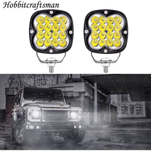 Car LED Bar Worklight 48W Offroad Work Light 9-30V Light Fog Lamp 4x4 LED Tractor Headlight Bulbs Spotlight for Truck ATV 4 i