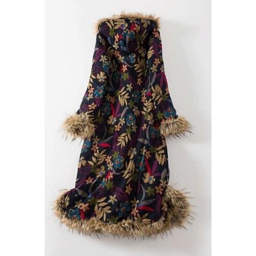 Big Fur Coat Female Jacket Parka Autumn Winter Coat Women Clothes 2020 Korean Vintage Long Warm Thick Tops Manteau Femme ZT4641