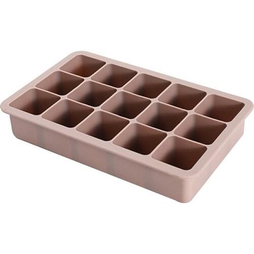 Home-made Quick-freezer For Ice Making Box Chocolate Mould Whiskey Party Bar Tool Non-stick Recyclable Safety Tray