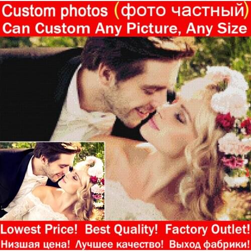 "Photo custom !" DIY Diamond Embroidery! 5D,Private custom,Full Square Diamond Painting,Cross Stitch,3D,Mosaic,Home Decor,Gift