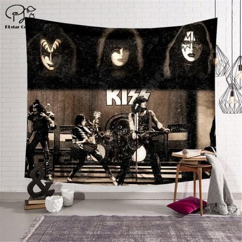 PLstar Cosmos Tapestry KISS 3D Printing Tapestrying Rectangular Home Decor Wall Hanging Home Decoration style-2