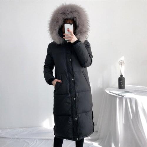 KMETRAM Womens Down Jacket Winter Coat Women Clothes 2020 Fur Collar Warm Parka Women Korean Long Jackets Chaqueta Mujer MY4301
