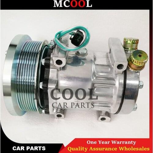 For Free Shipping Auto A/C Compressor For Car Cummins QSX15 air conditioning compressor 8pk