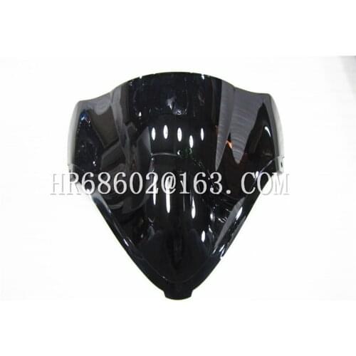 For Suzuki Hayabusa GSX1300 GSXR 1300 R 2008 2009 2010 2011 2012 2013 2014 2015 2016 2017 Black Motorcycle Windshield WindScreen