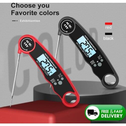 New Food Thermometer Kitchen Thermometer Digital Thermometer Meat Thermometer BBQ Waterproof Kitchen Cooking Tools