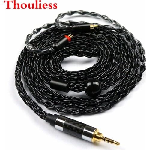 Thouliess Free Shipping 2.5mm TRRS 0.78mm 2pin for UE18/JH13/16/W4r/UM3X/1964 Heir 10.A IEM8.0 IEM10.0 Headphone Upgrade Cable