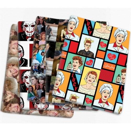 50*145cm Girl Printed Polyester Cotton Fabric for Tissue Sewing Quilting Fabrics Needlework Material DIY Handmade,1Yc16803