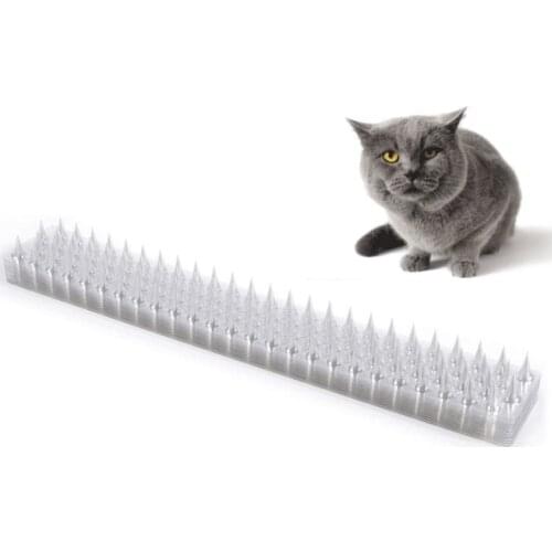 1pc Fence Wall Spikes Cat Animal Repellent Anti Theft Deterrent Use In Fences Walls Sheds Stop Intruders For Cats Birds
