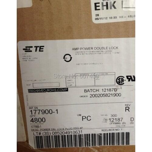 177900-1 CONN HOUSING PLUG 4POS .156 NAT TYCO TE AMP housings connectors terminals 100% new and original parts