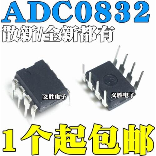 2 pçs/lote ADC0832CCN 8 31KSPS DIP8
