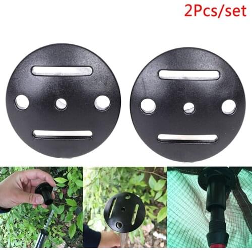 Anti-puncture Plug Cap Alpenstock Support Bar Protective Case Anti-burst Anti-puncture Tent Pole Plastic Helmet 2Pcs