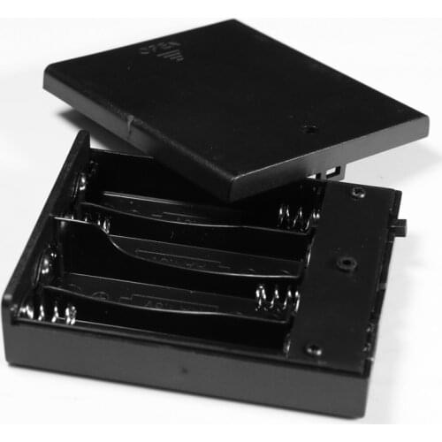AA Battery Box for LED Light Strips Battery Pack Battery Case Only without Batteries